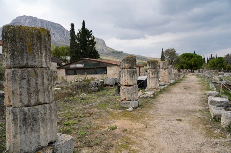 Ancient Corinth South Stoa
